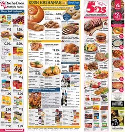 Catalogue Roche Bros. Supermarkets from 09/18/2020