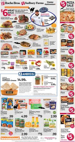 Catalogue Roche Bros. Supermarkets HALLOWEEN 2021 from 10/29/2021