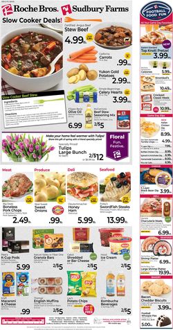 Catalogue Roche Bros. Supermarkets from 01/28/2022