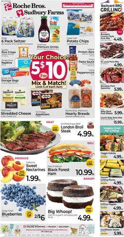 Catalogue Roche Bros. Supermarkets from 07/08/2022