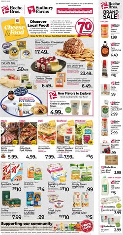 Catalogue Roche Bros. Supermarkets from 10/07/2022