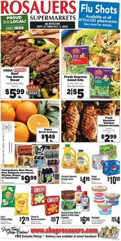 Catalogue Rosauers from 09/27/2023