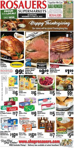 Catalogue Rosauers from 11/19/2023