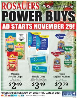 Catalogue Rosauers from 11/29/2023
