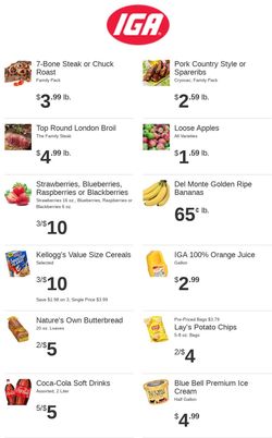 Catalogue Rowe's IGA Supermarkets from 08/04/2021