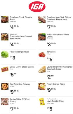 Catalogue Rowe's IGA Supermarkets from 07/27/2022