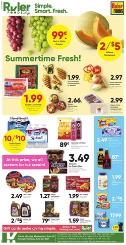 Catalogue Ruler Foods from 06/16/2021