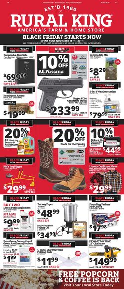 Catalogue Rural King BLACK FRIDAY AD 2021 from 11/18/2021