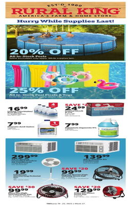 Catalogue Rural King from 07/10/2025