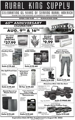 Catalogue Rural King from 08/07/2025
