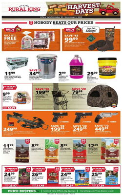 Catalogue Rural King from 10/30/2025