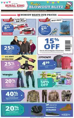 Catalogue Rural King from 12/19/2025