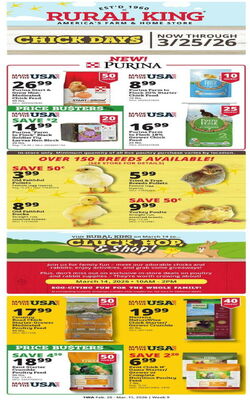Catalogue Rural King from 02/26/2026