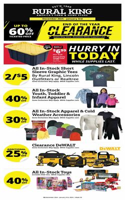 Catalogue Rural King from 12/28/2023