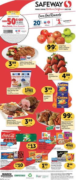 Catalogue Safeway from 03/18/2020