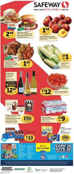 Catalogue Safeway from 08/19/2020