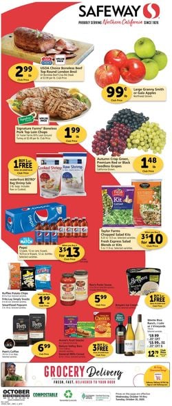 Catalogue Safeway from 10/14/2020