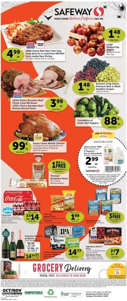 Catalogue Safeway from 10/28/2020