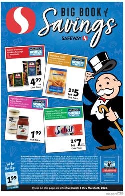 Catalogue Safeway from 03/03/2021