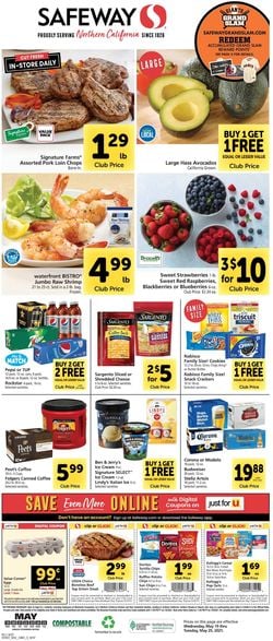 Catalogue Safeway from 05/19/2021