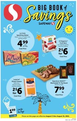 Catalogue Safeway from 08/02/2021