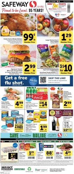 Catalogue Safeway from 09/29/2021