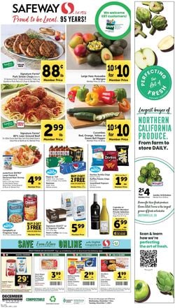 Catalogue Safeway HOLIDAY 2021 from 12/01/2021