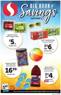 Catalogue Safeway from 06/29/2022