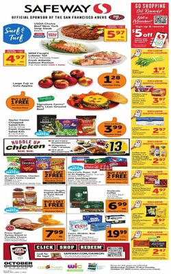 Catalogue Safeway from 10/25/2023