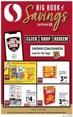 Catalogue Safeway from 11/08/2023