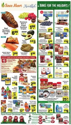 Catalogue Save Mart HOLIDAY 2021 from 12/01/2021