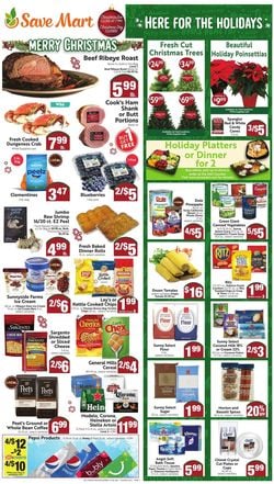 Catalogue Save Mart HOLIDAYS 2021 from 12/15/2021