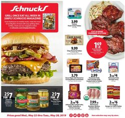 Catalogue Schnucks from 05/22/2019