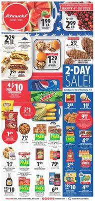 Catalogue Schnucks from 06/26/2019