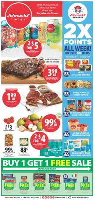 Catalogue Schnucks from 09/11/2019