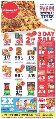 Catalogue Schnucks from 10/23/2019