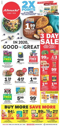 Catalogue Schnucks from 01/02/2020