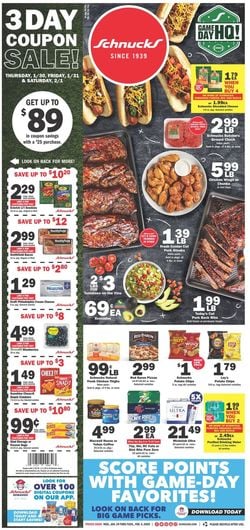 Catalogue Schnucks from 01/29/2020