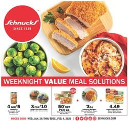 Catalogue Schnucks from 01/29/2020