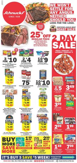 Catalogue Schnucks from 02/05/2020