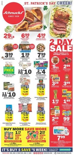 Catalogue Schnucks from 03/11/2020