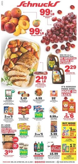 Catalogue Schnucks from 06/10/2020