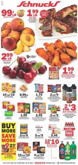 Catalogue Schnucks from 06/24/2020