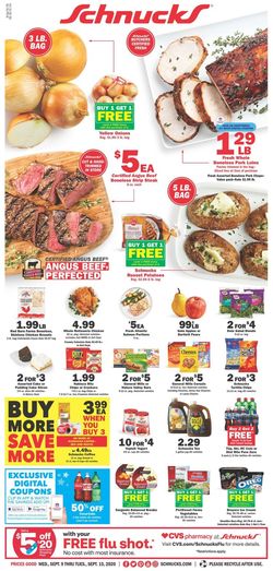 Catalogue Schnucks from 09/09/2020