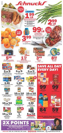 Catalogue Schnucks from 01/13/2021