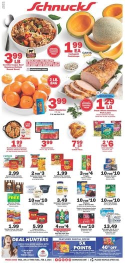 Catalogue Schnucks from 01/27/2021