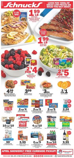 Catalogue Schnucks from 04/14/2021