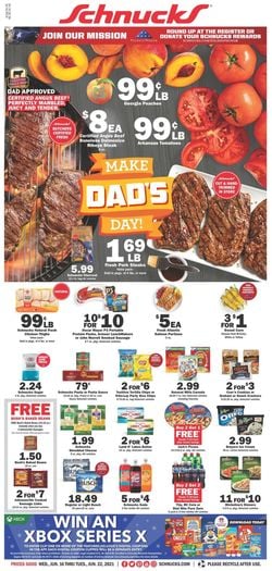 Catalogue Schnucks from 06/16/2021