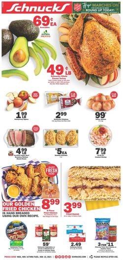 Catalogue Schnucks from 11/10/2021