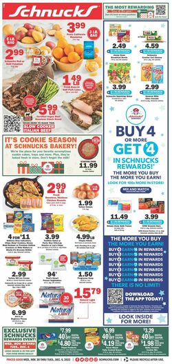 Catalogue Schnucks from 11/30/2022